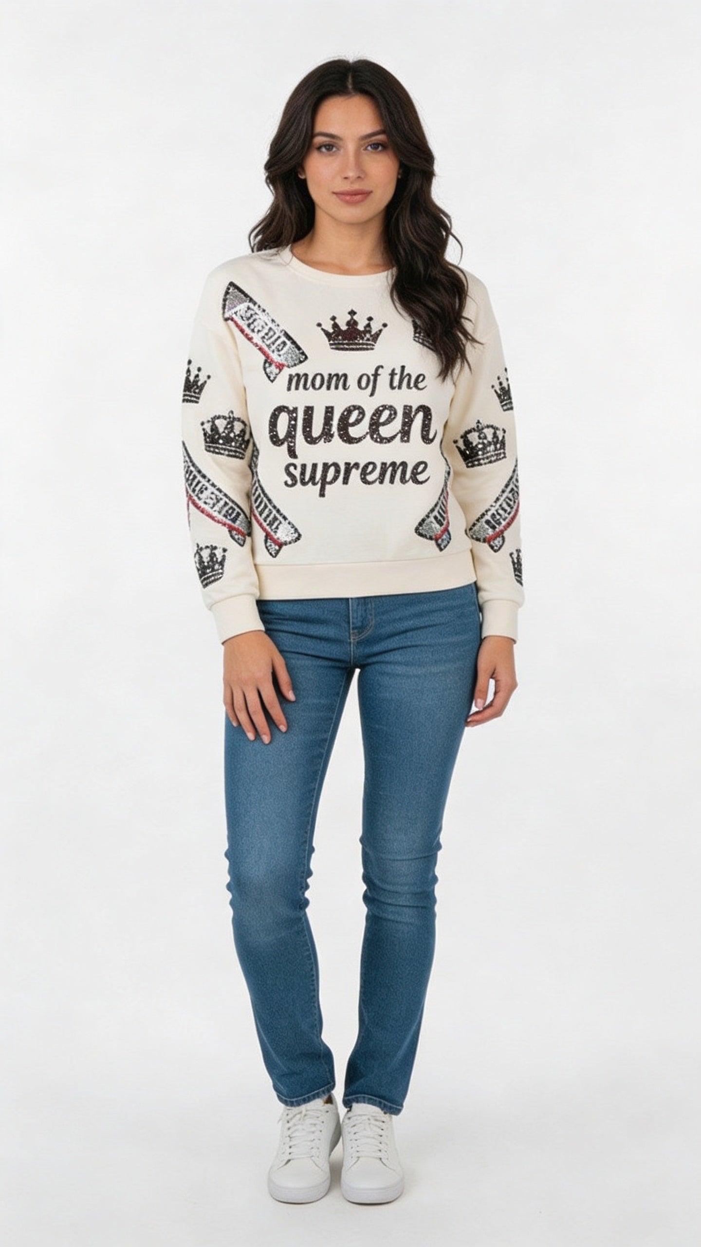 Custom pageant mom sweatshirts ￼