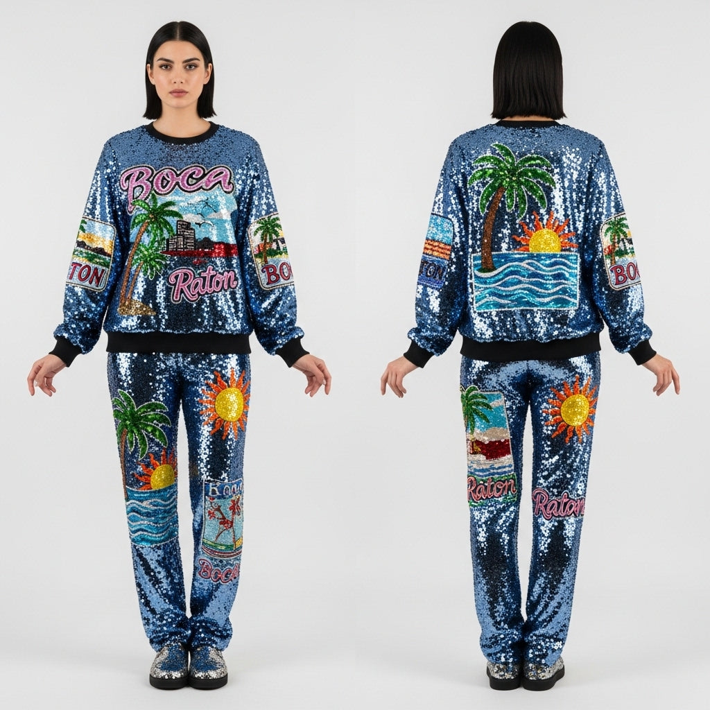 Boca Boca sequin set ￼