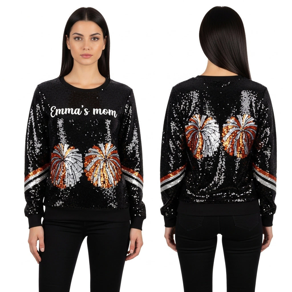 Custom cheer moms sweatshirts