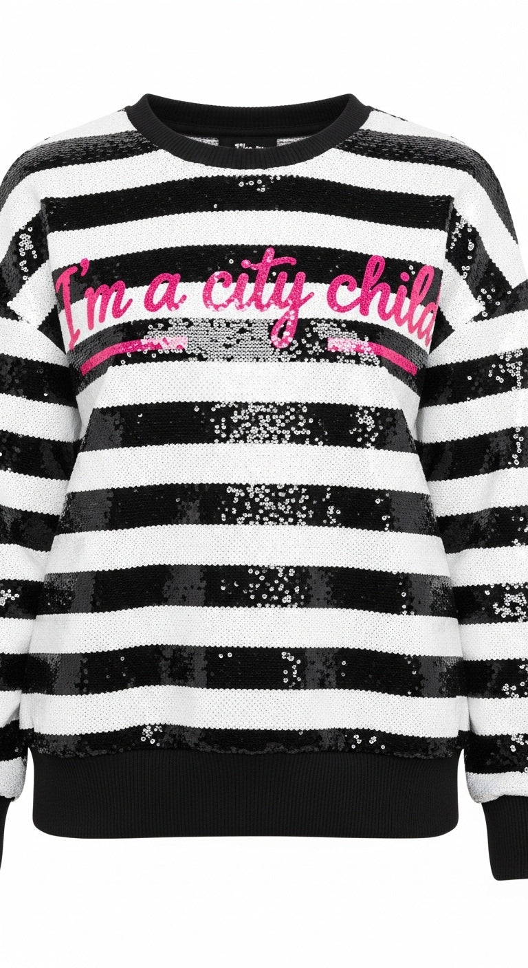The I’m a city child sweatshirt ￼