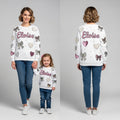 Mommy and me  sequin sweatshirts the me sweatshirt ￼