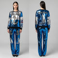 Yacht swans sequin set￼ ￼