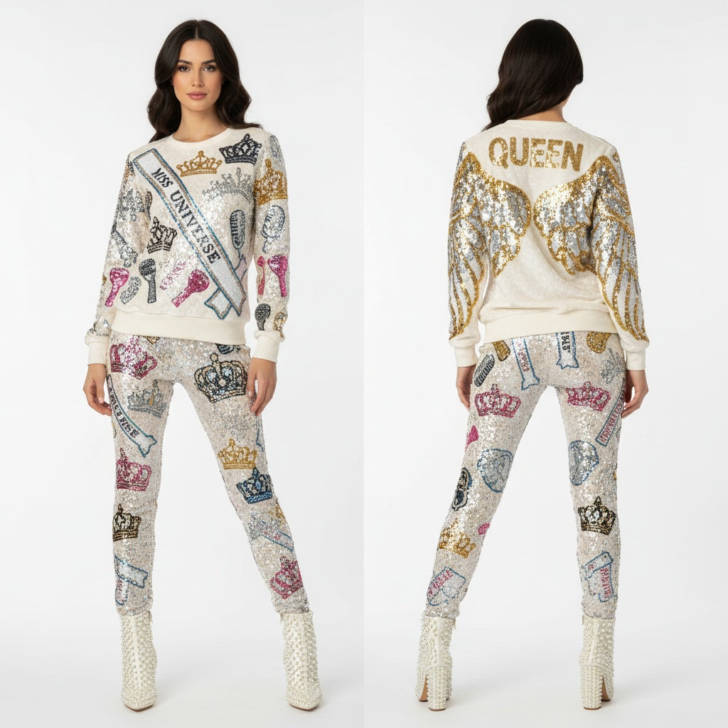 Queen supreme sweatshirts  sets