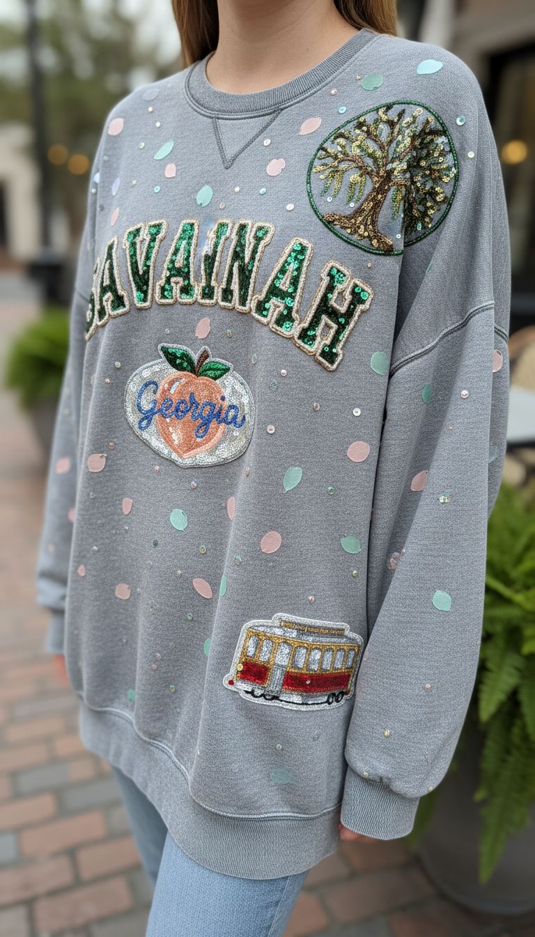 Represent your city, Savannah sweatshirt ￼