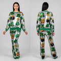St Patricks day sequin set