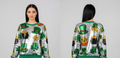 Saint Patrick’s sequin sweatshirt ￼