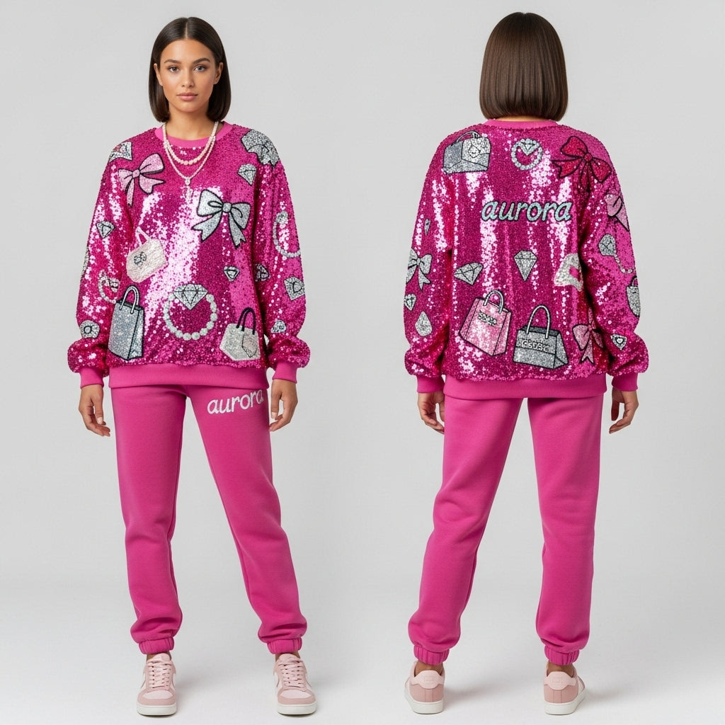 Custom Sweatshirt set- Design Your Own